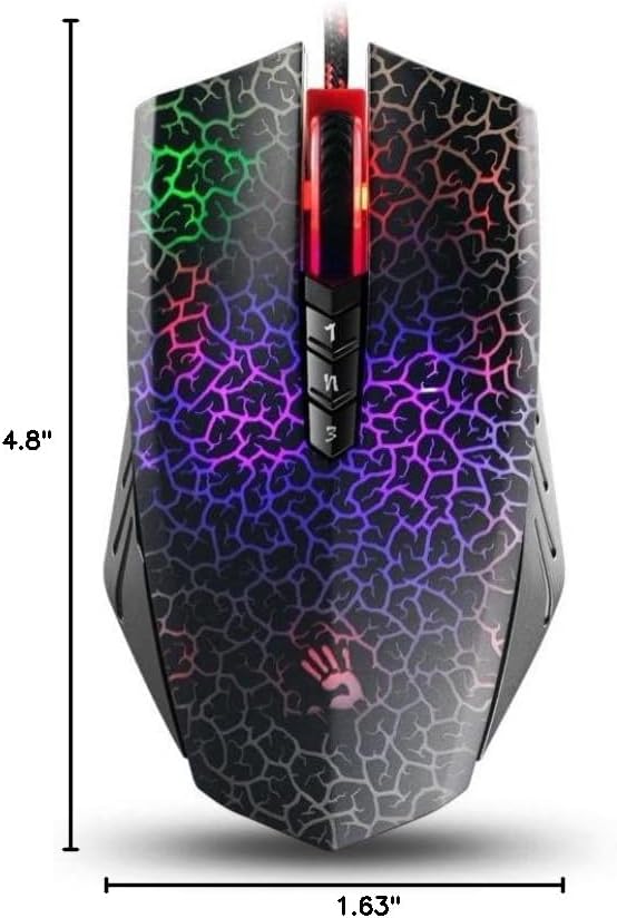 Ratón Gaming Óptico Bloody con Light Strike (LK) y Scroll - Complet...