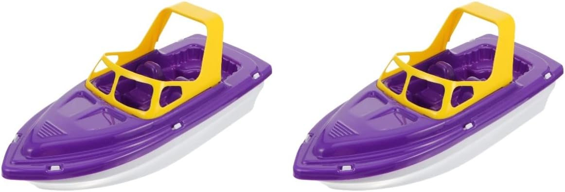 Juguetes de baño para niños pequeños, 2 unidades, lancha rápida, divertida arena, interesante para niños, barcos y juguetes para baño, piscina, ducha, barco, playa, playa flotante