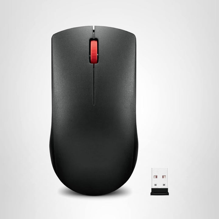 Lenovo Mouse inalámbrico (WL150) - Mouse ergonómico ambidiestro Nan...