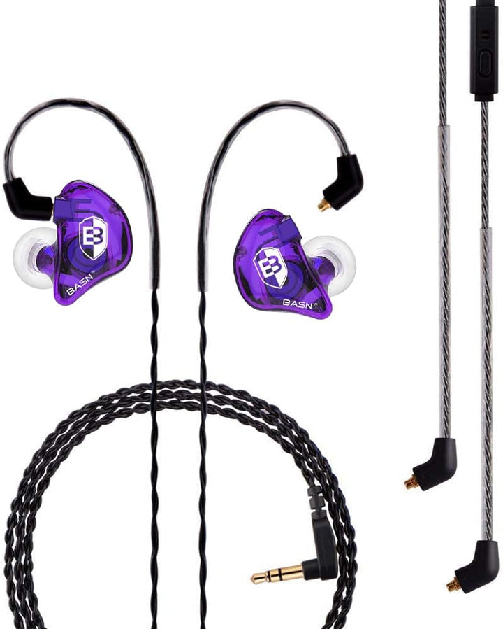 BASN auriculares intrauditivos para músicos, audiófilos y baterista...