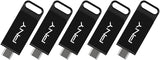 PNY Elite Type-C Unidad Flash USB 3.2 de 64GB \u2013 Lectura de has...