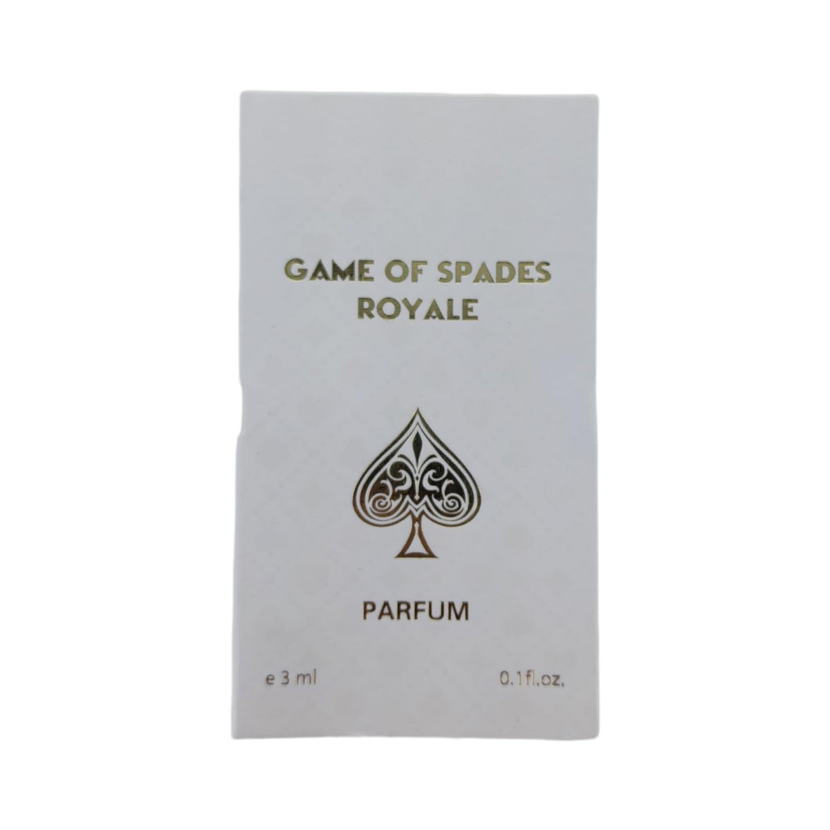 Jo Milano Game of Spade Royale - Spray de perfume unisex, 0.10 onzas