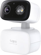 Tapo Cámara de seguridad con cable 2K para interiores y exteriores,...