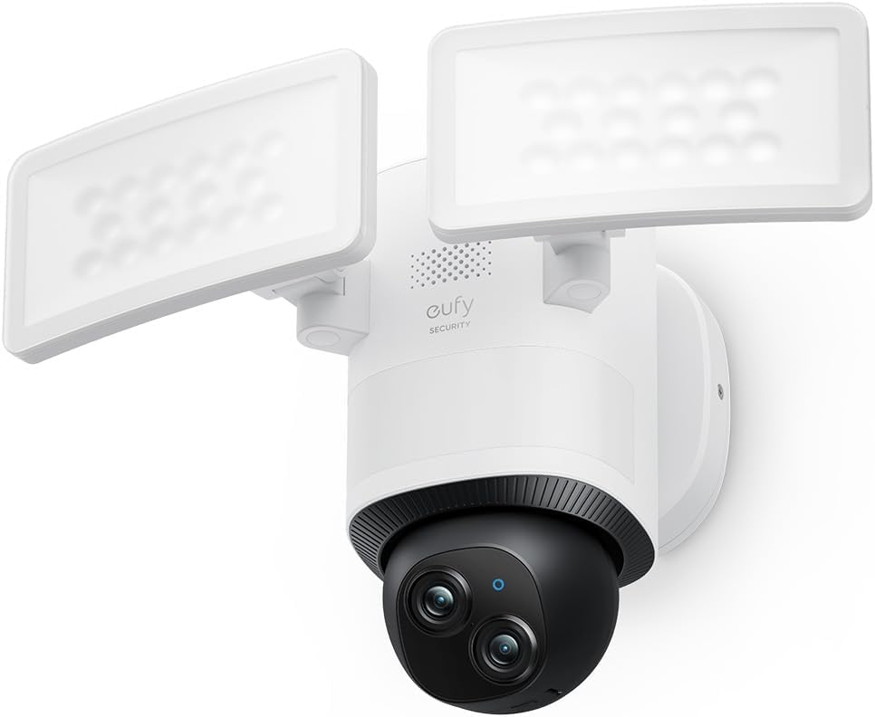 Cámara de seguridad eufy Security Floodlight E340 con cable
