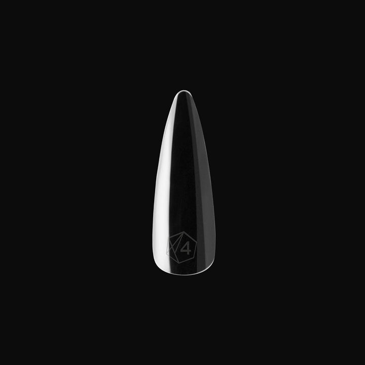 Caja de puntas largas de uña postiza stiletto moldeada Aprés Gel-X®...