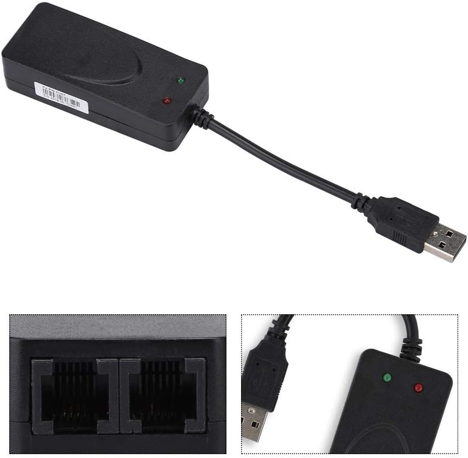 V BESTLIFE Puertos duales USB20 56K datos de fax de voz