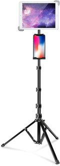 elitehood Soporte de trípode para iPad, soporte de tableta ajustable de