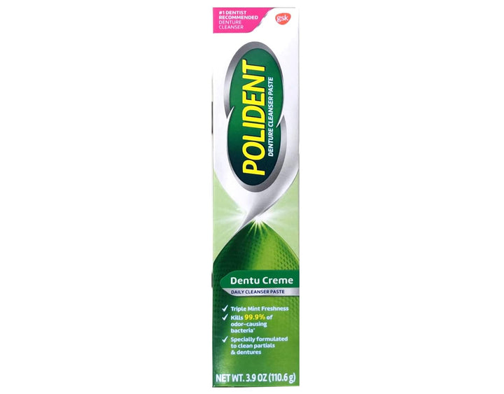 Polident GlaxoSmithKline - Crema dental, 3.9 onzas (paquete de 6)