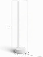 Lámpara Philips Hue Signe - Lámpara de mesa inteligente, 1 unidad, color blanco