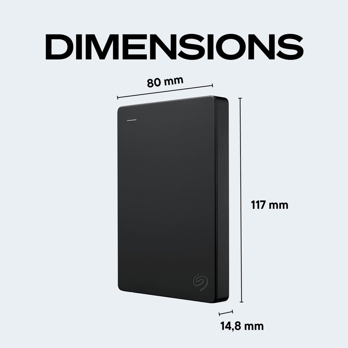 Seagate Disco duro externo portátil de 2 TB HDD \u2014 USB 3.0 para...