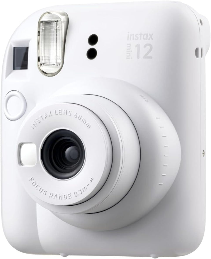 Fujifilm Cámara Instax Mini 12 de película instantánea color blanco...