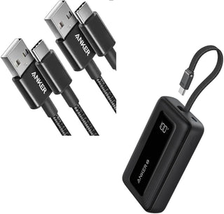 Anker Cable [paquete de 2, 3 pies] Zolo Power Bank, cargador portát...