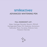 Smileactives Pluma Blanqueadora de Dientes para Sonrisa Blanca, Bla...