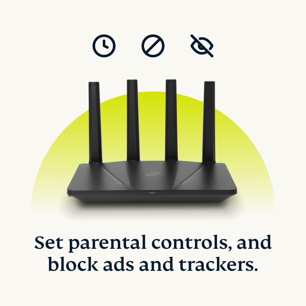 Aircove Router VPN Wi-Fi 6 para el hogar Protege