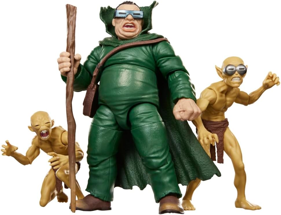 Marvel Legends Series Marvel's Mole Man & Moloids - Paquete múltiple