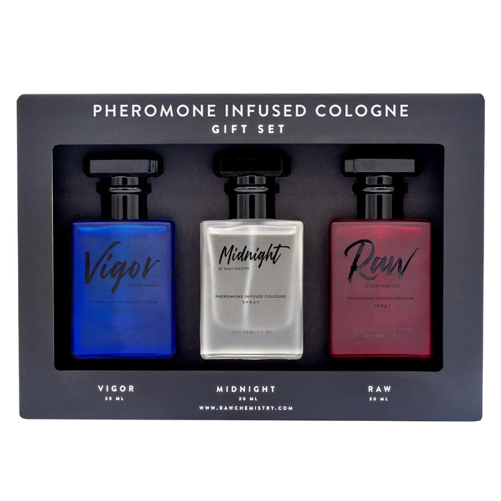 RawChemistry - Un set de regalo de colonia para hombre infundida co...
