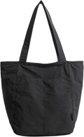 Bolso de mano para mujer, unisex, ligero, de nailon, bolsos y bolsos, grande, informal, para viajes, gimnasio