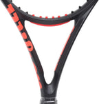 Wilson Clash 100L V3 Strung - Raqueta de tenis para adultos, tamaño de agarre de 2-4 1/4 pulgadas, ensartada con Sensation 16 Natural a media tensión de rango