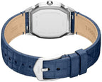 Fossil Reloj Harlow para mujer, movimiento de tres manecillas de cuarzo con correa de acero inoxidable o cuero