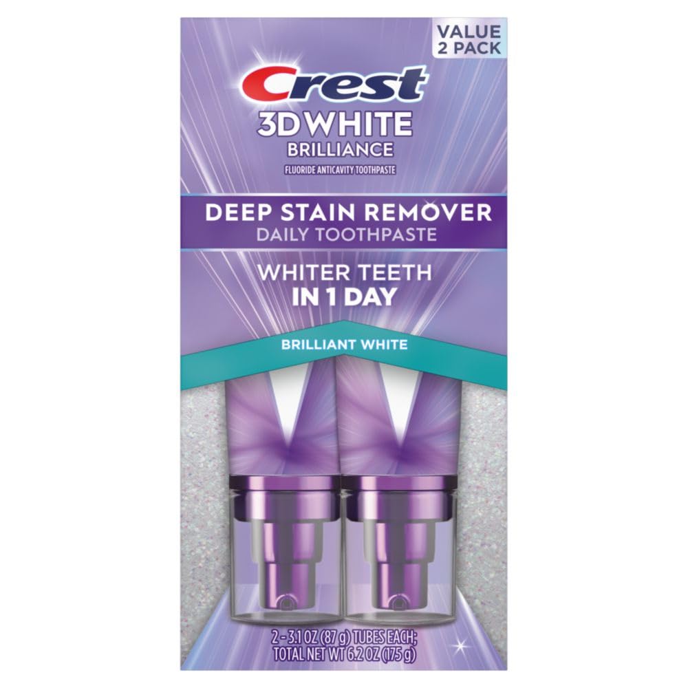 Crest 3DWhite Brilliance - Pasta de dientes para eliminar