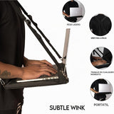 Subtle Wink Arnés portátil para computadora portátil para caminar:...