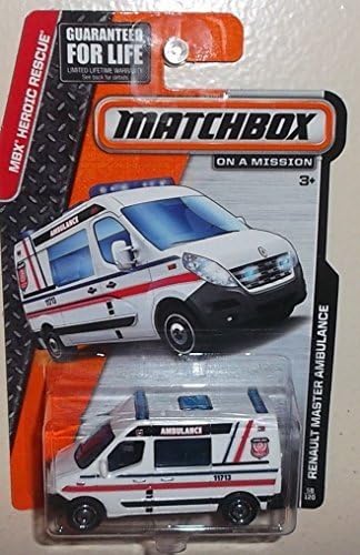 2015 Matchbox MBX Heroic Rescue - Ambulancia Renault