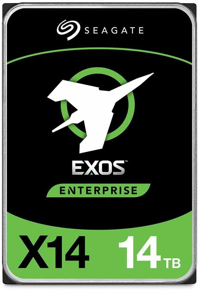 Seagate Disco duro empresarial Exos X14 SATA 6Gb\/s 7200RPM de 3.5...