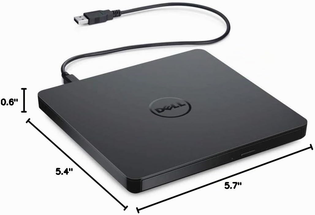 Dell DW316 Slim DVD R\/W Disco óptico de USB externo 429-AAUX | Cyb...