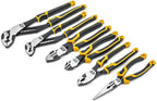 GEARWRENCH Juego de alicates mixtos Pitbull de doble material de 6 piezas - 82204C