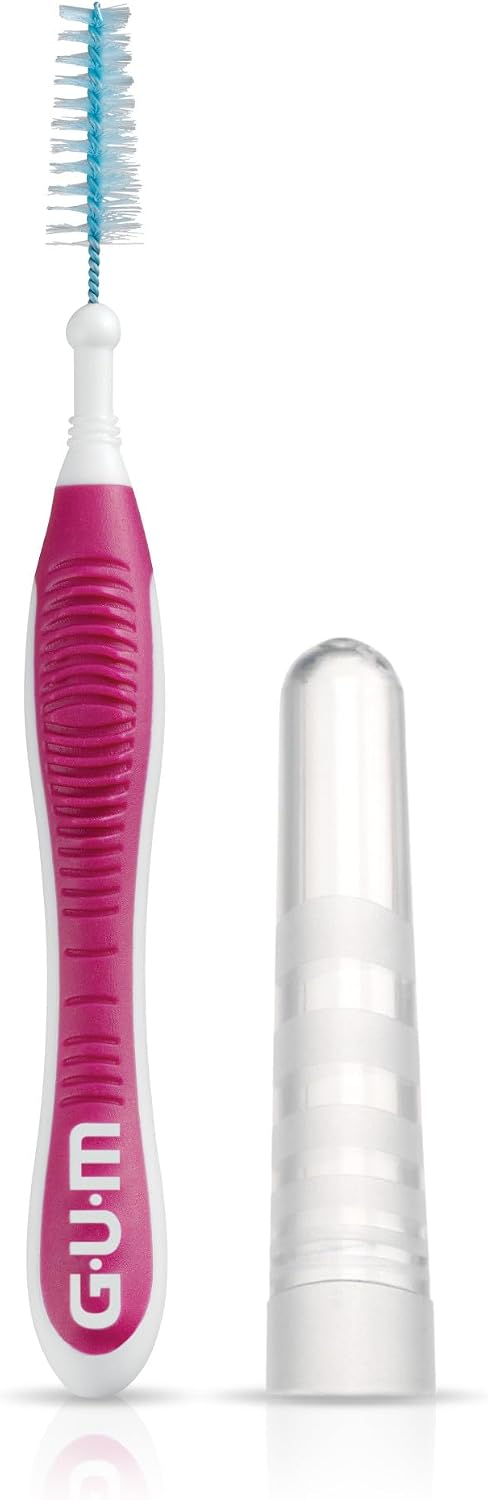 GUM Proxabrush Go-Betweens - Cepillos interdentales moderados, 15 u...
