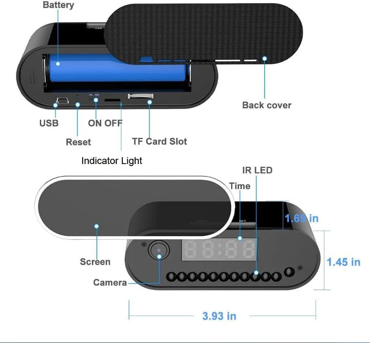 VAIMEST Inicio Smart 1080 p mini cámara WiFi seguridad