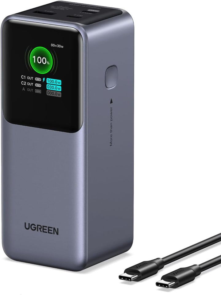 UGREEN Nexode Banco de Energía 20000mAh 130W Cargador Portátil 72Wh...