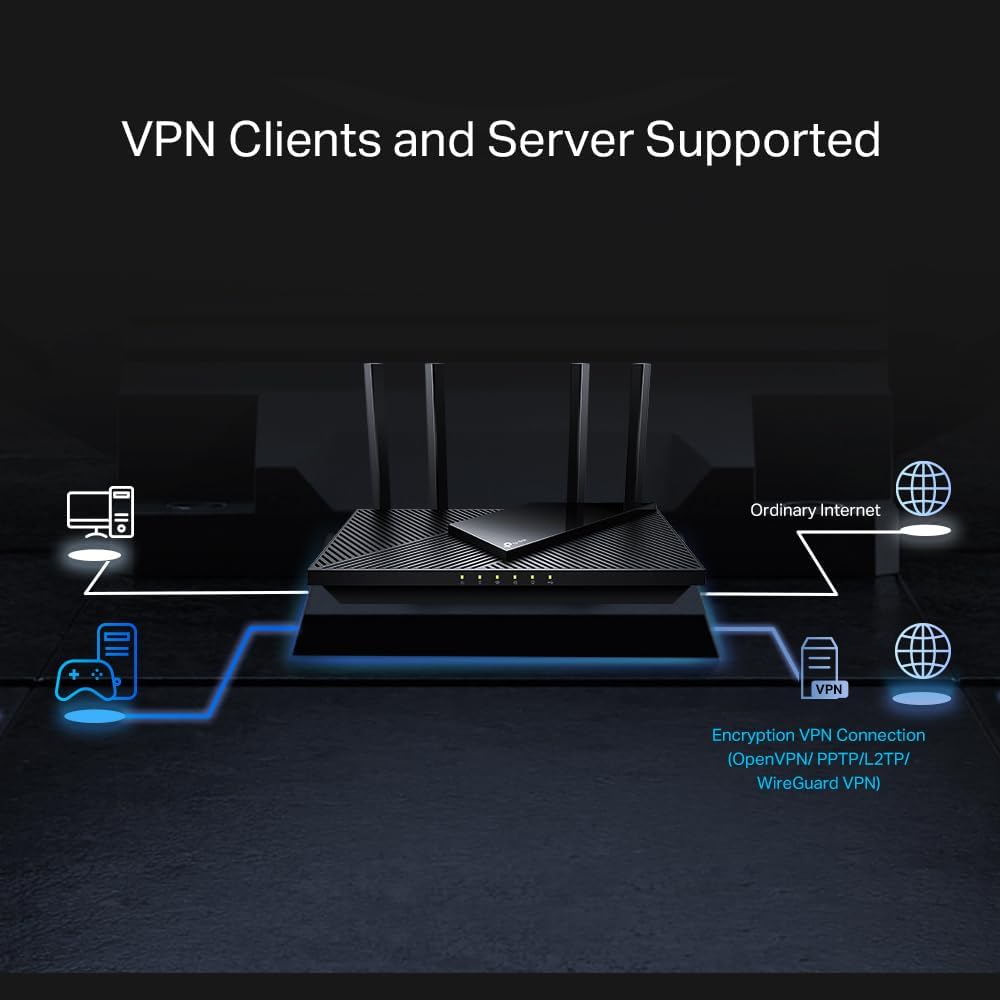 TP-Link Router WiFi 6 AX3000 (Archer AX55 Pro) - Internet inalámbri...