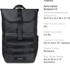 Timbuk2 Spire Laptop Backpack 2.0, negro azabache