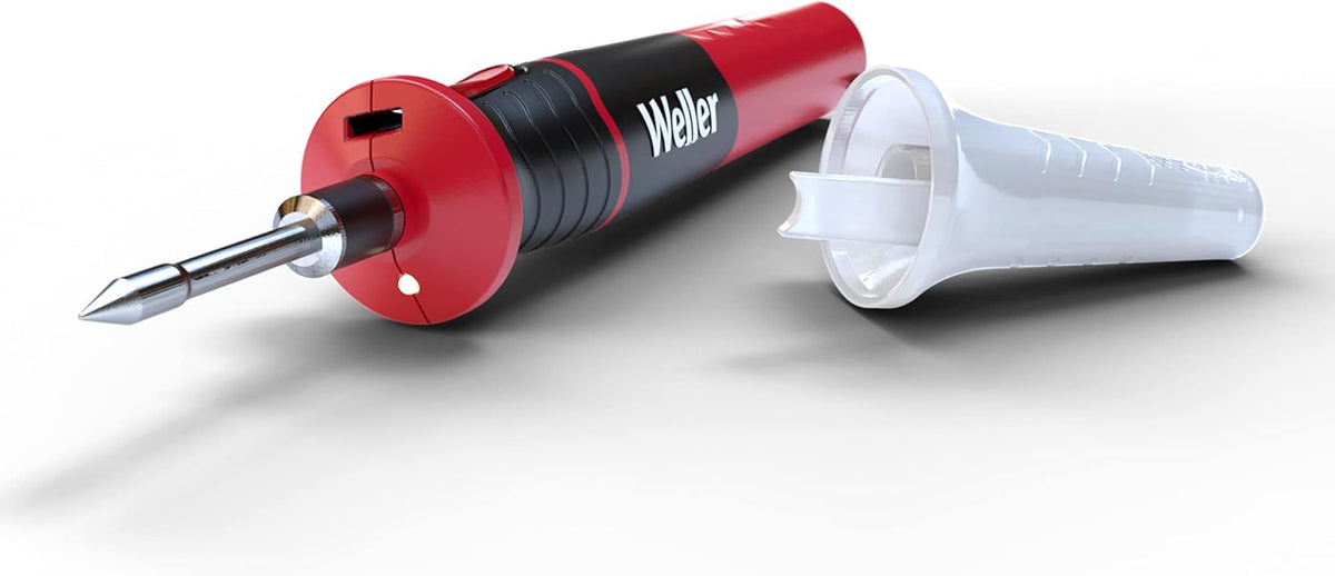Weller 12W Soldadora Inalámbrica Recargable, Alimentada por Batería de Iones de Litio - WLBRK12N
