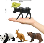 Figuras de animales de safari, figuras realistas de animales salvaj...
