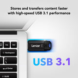 Lexar Unidad flash JumpDrive S80 USB 3.2 Gen 1 de 256 GB para expan...