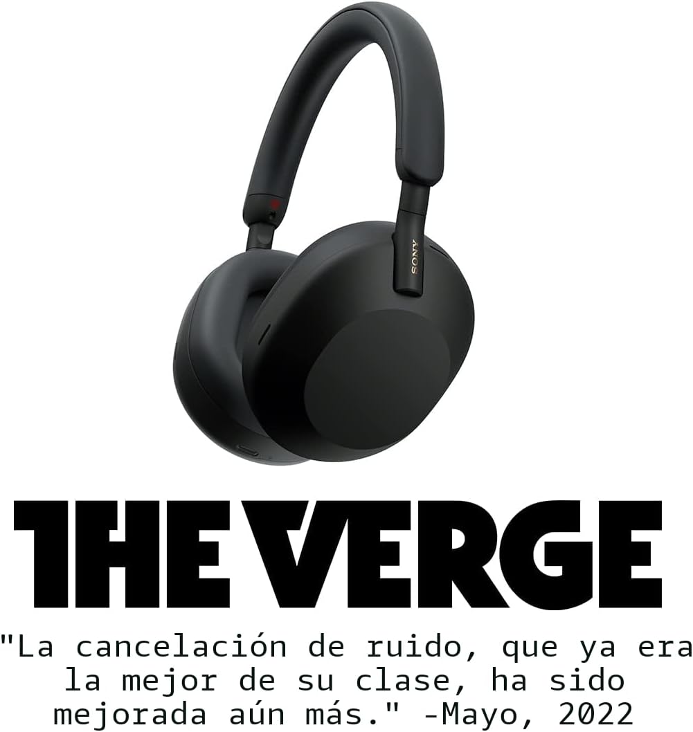Sony WH-1000XM5 Auriculares con cancelación de ruido premium, optim...