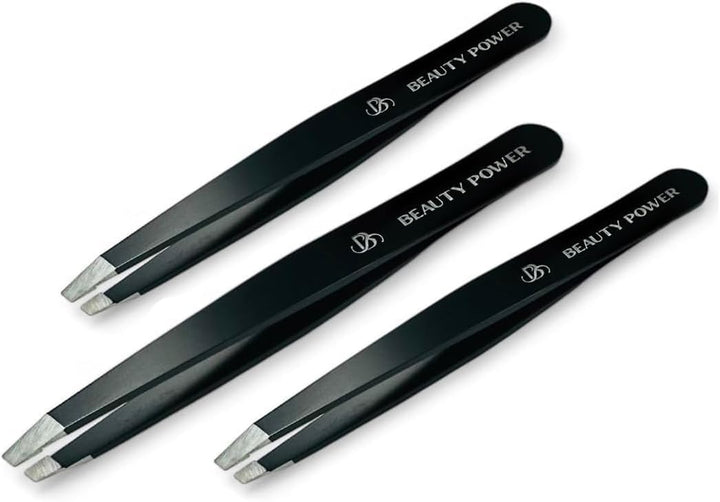 Pinzas ultra-precisión Beauty Power profesionales inclinadas para v...