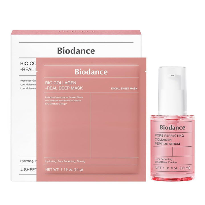 BIODANCE Collagen Duo: Bio Collagen Real Deep Mask &amp; Collagen P...