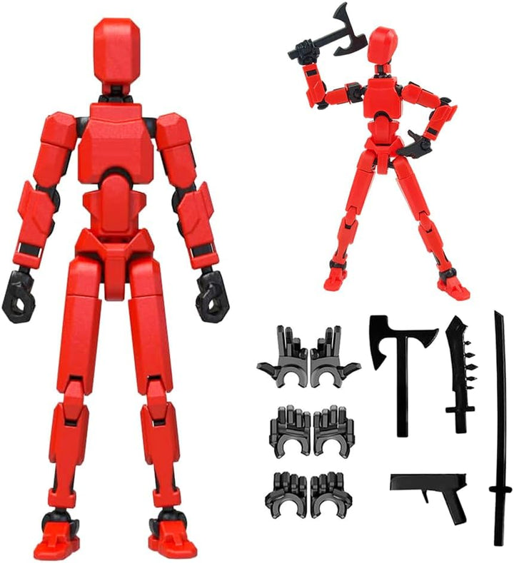 DANONI Titan13 - Figura de acción de robot, Lucky Robot 13, figura...