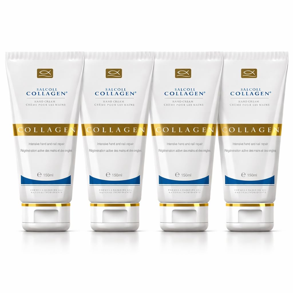 Salcoll Pure Bioactive Crema de manos reparadora de colágeno antien...