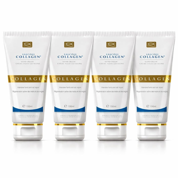 Salcoll Pure Bioactive Crema de manos reparadora de colágeno antien...