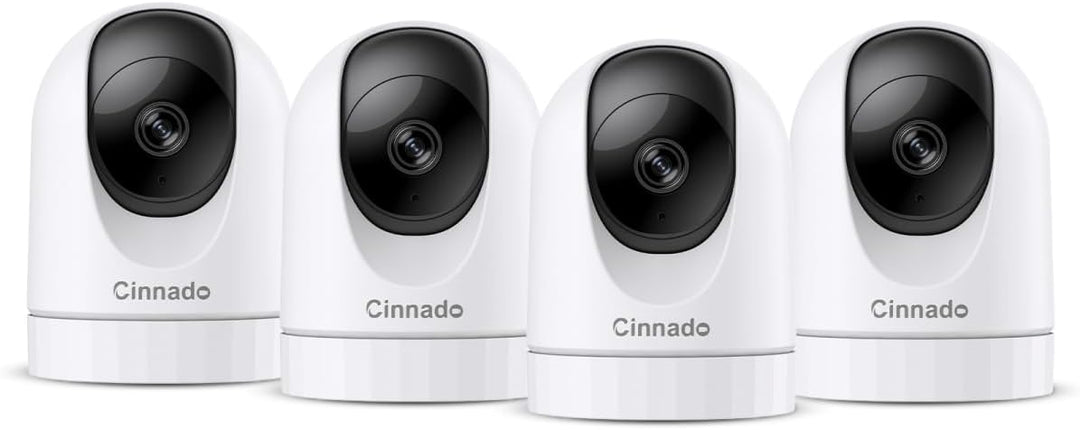 Cinnado - Cámaras de seguridad para el hogar 2K - Cámara WiFi para...