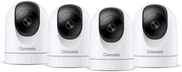 Cinnado - Cámaras de seguridad para el hogar 2K - Cámara WiFi para...