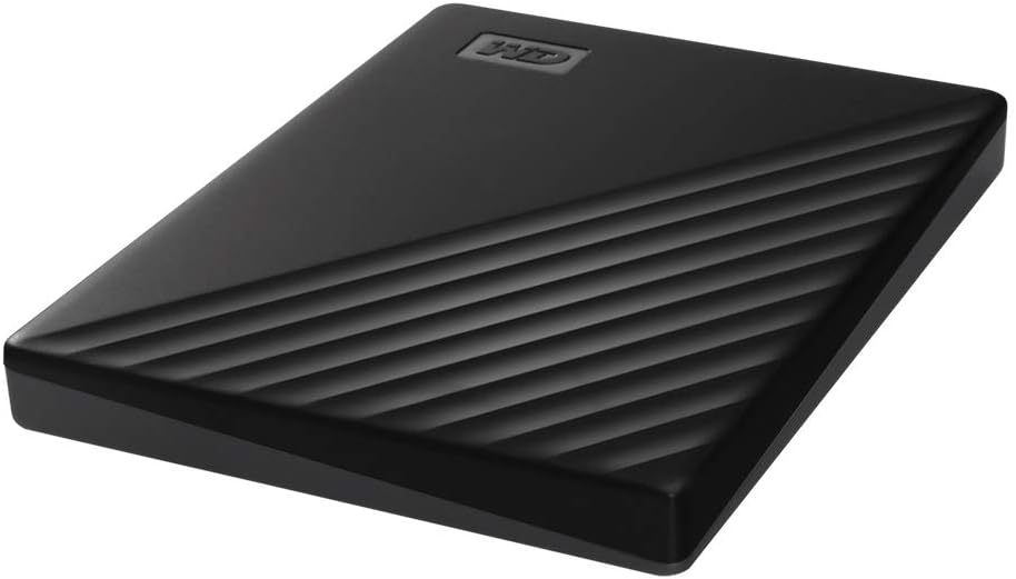 WD 1TB My Passport, Disco duro externo portátil, negro, software de...