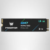 acer Predator GM7 1TB SSD: M.2 2280 PCIe Gen 4 x4 NVMe 2.0, velocid...