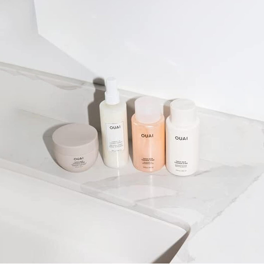 OUAI Juego de champú y acondicionador para cabello grueso, champú y...