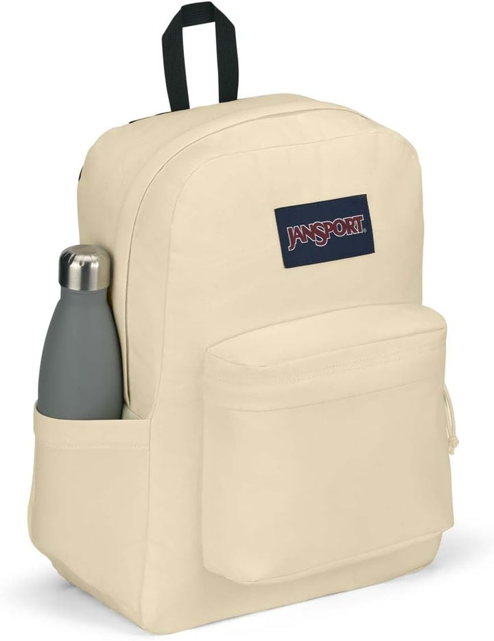 JanSport Mochila Superbreak Plus, Coconut, Tamaño único, Mochila Su...