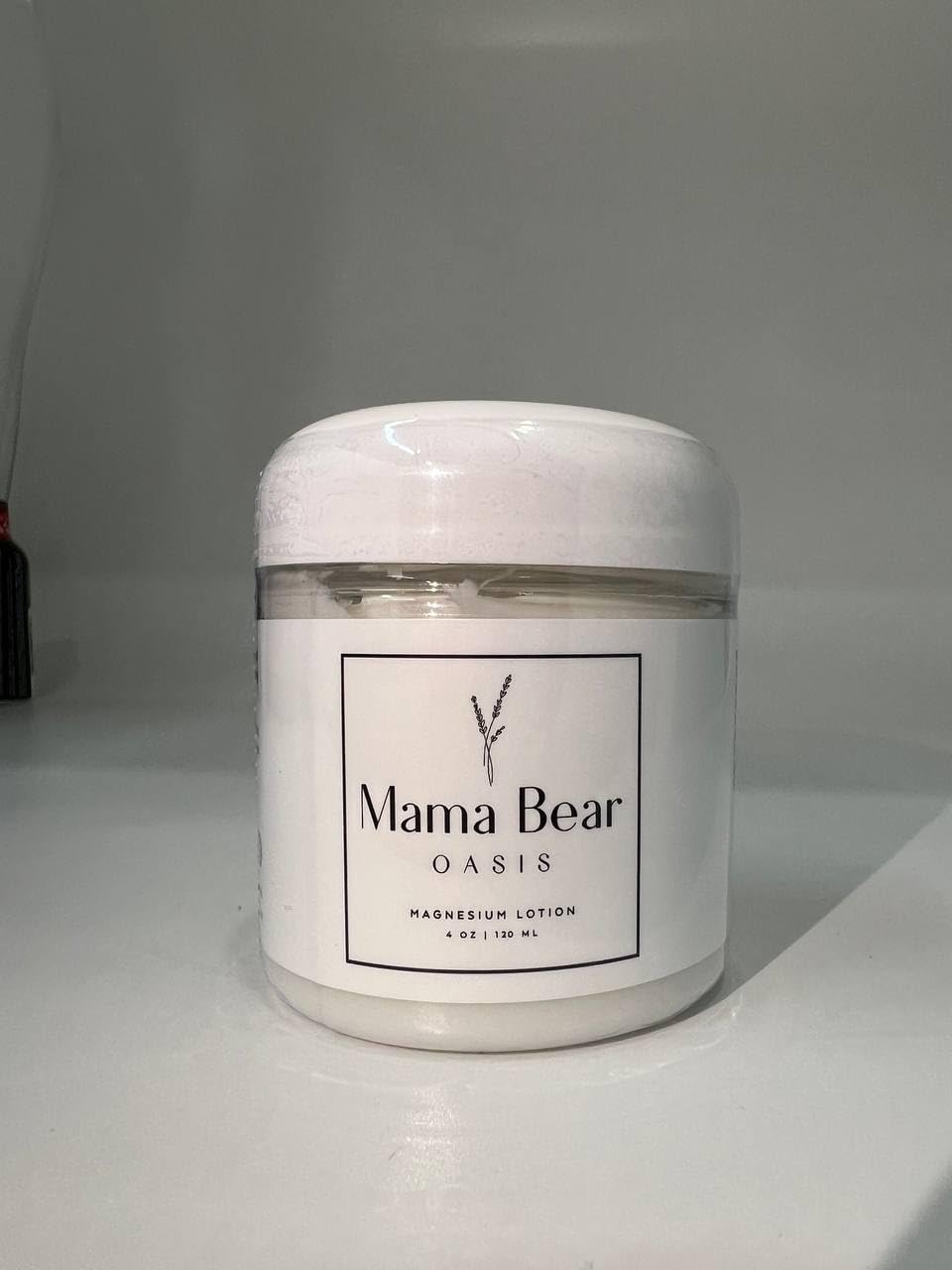 Mama Bear Oasis Loción - Crema de Magnesio - Loción de Magnesio con...